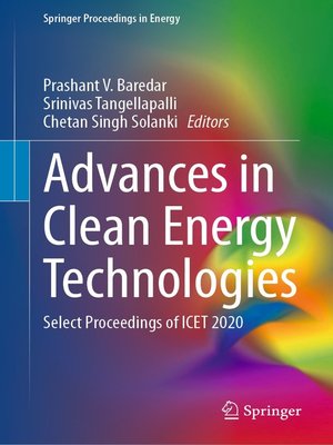 cover image of Advances in Clean Energy Technologies